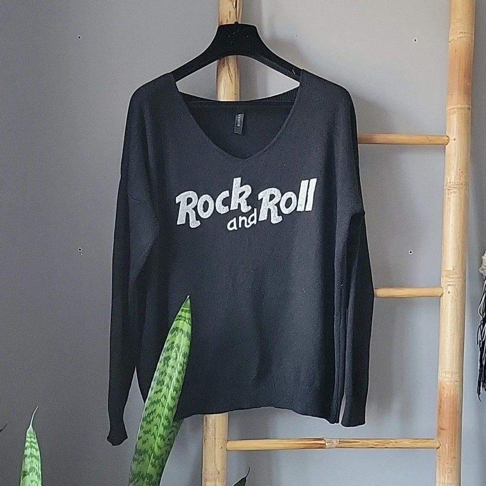 Venti6 ROCK AND ROLL Sweater - Picture 1 of 5